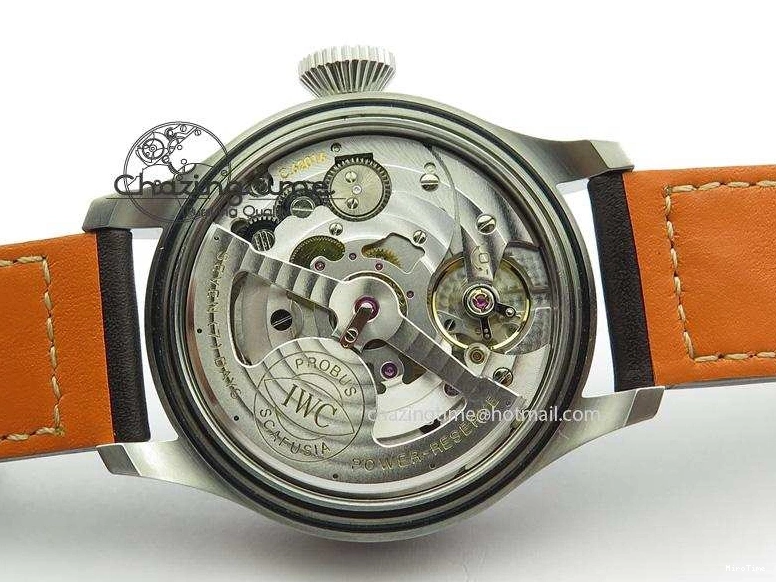 MIROTIME 0718 EasyCare Big Pilot Real PR IW500916 2016 “Le Petit Prince” ZF Best Edition On Brown Leather Strap A 7292